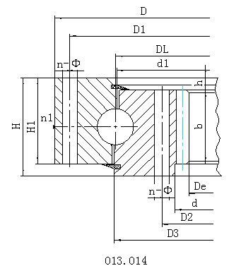 01系列內齒式回轉支承