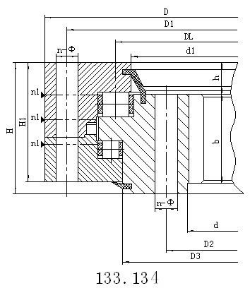 湖北13系列內(nèi)齒型轉(zhuǎn)盤(pán)支承